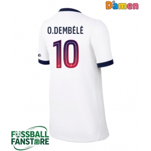 Paris Saint-Germain Ousmane Dembele #10 Replik Auswärtstrikot Damen 2026-27 Kurzarm